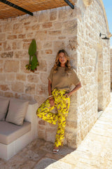 Ilsebel broek | Cyber Lime/Walnut