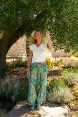Svea broek | Vintage Green/Brown Sugar