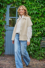Jayleen vest | Sand