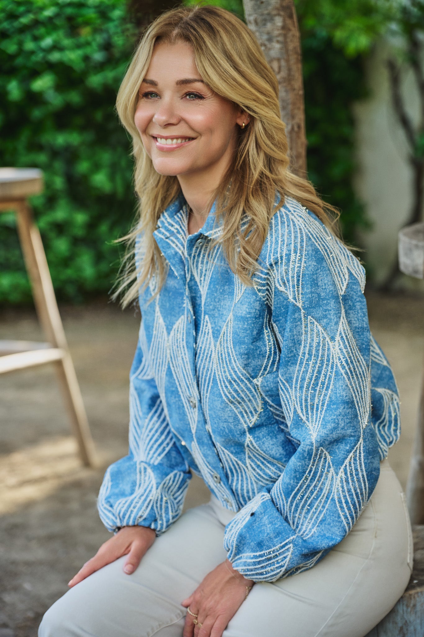 Zariah jacket | Denim Light Blue