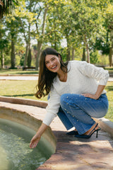 Hadlee sweater | Wool White