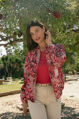 Oaklyn Jacke | Mineralrot/Mondgestein