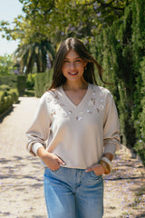 Angel sweater | Sand
