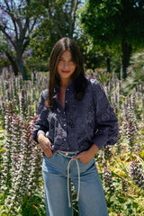 Alora blouse | Dark Sapphire