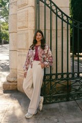 Samira jacket | Beaujolais Red
/Sand