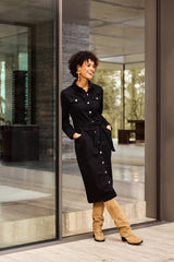 Erina dress | Denim Black