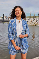 Cheryl-Blazer | Kornblumenblau