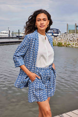 Cheryl-Blazer | Kornblumenblau