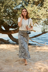 Isabella rok | Black/Sand