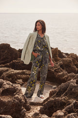 Beria broek | Black/Cyber Lime