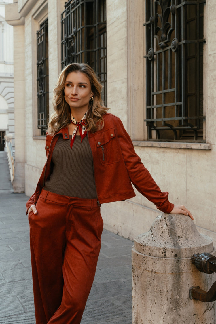 Eireann jacket | Burnt Henna