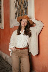 Sinéad blouse | Wool White