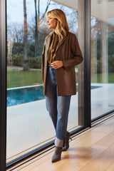 Charlize blazer | Olive Green