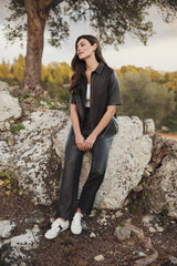 Adele blouse | Dark Chocolate