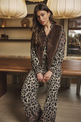 Tahlia broek | Wood Ash/Grey Brown