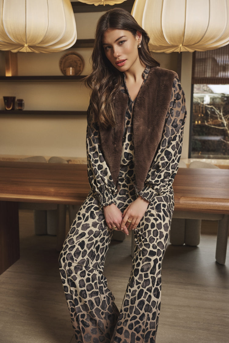 Lalita vest | Dark Brown