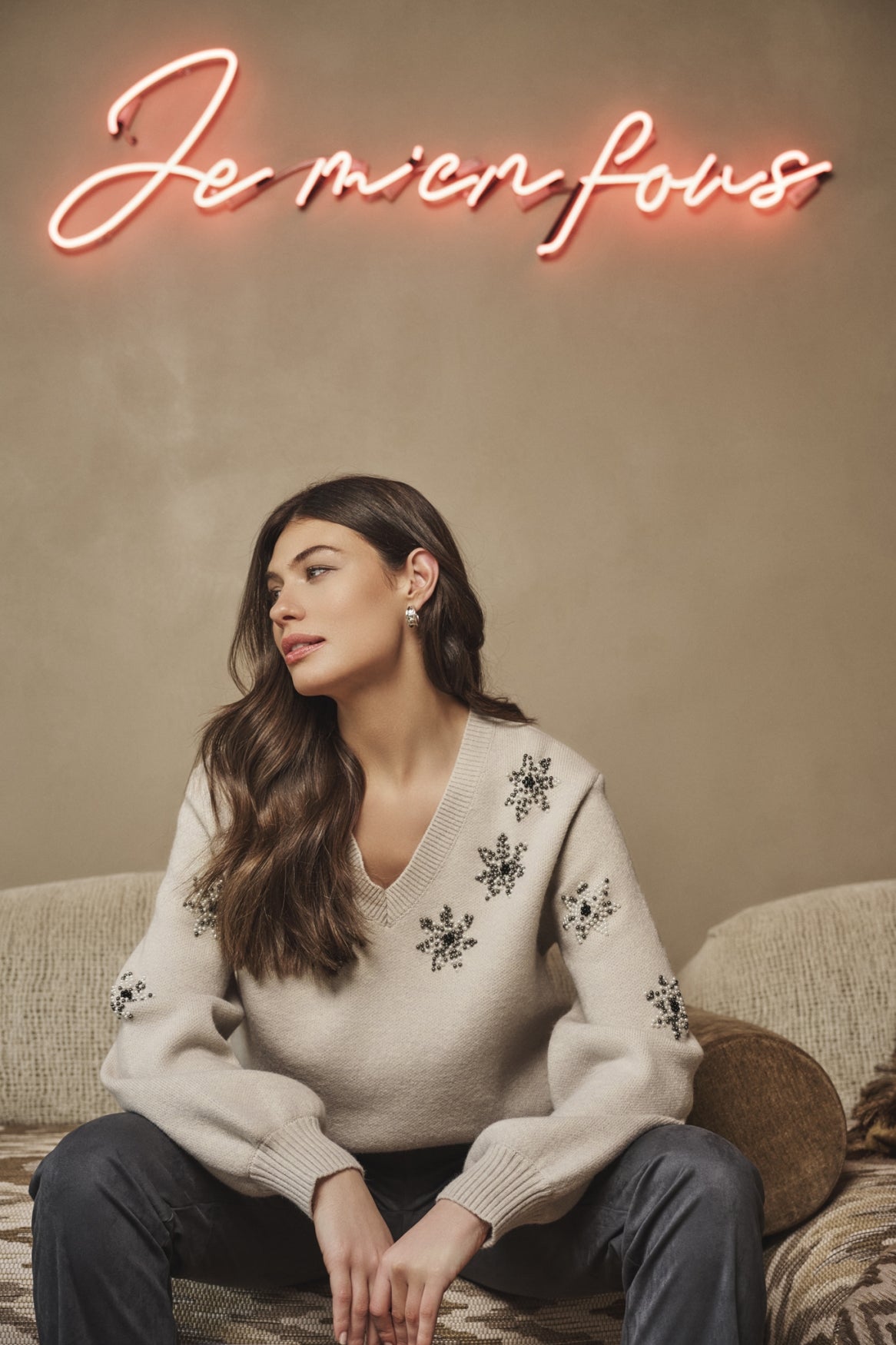 Parisa sweater | Wood Ash
