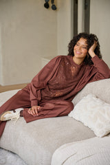 Opaline broek | Cappuccino