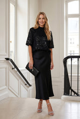Nori top | Black