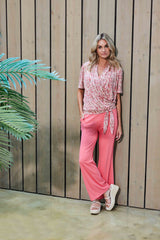 Mirna pants | Hibiscus