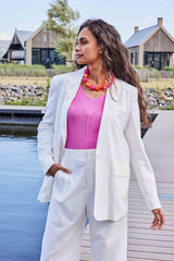 Zammi-Blazer | Cremefarben