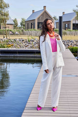 Zammi-Blazer | Cremefarben