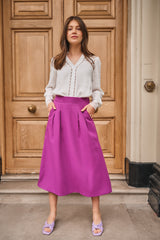 Bluse Elane | Cremefarben