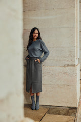 Belanna skirt | Gray Melange
